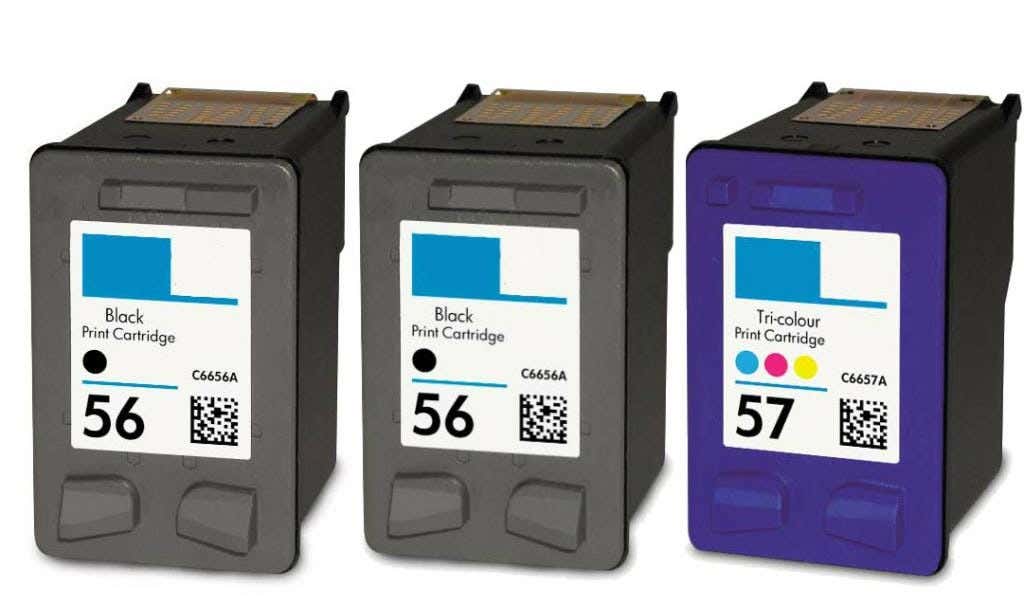 Combo 3 Pack of Remanufactured HP 56 & 57 Ink Cartridges